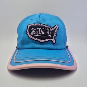 VON DUTCH Mesh Snapback Trucker Style Hat
